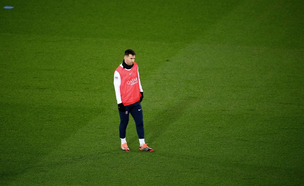 Messi se entrena con el PSG