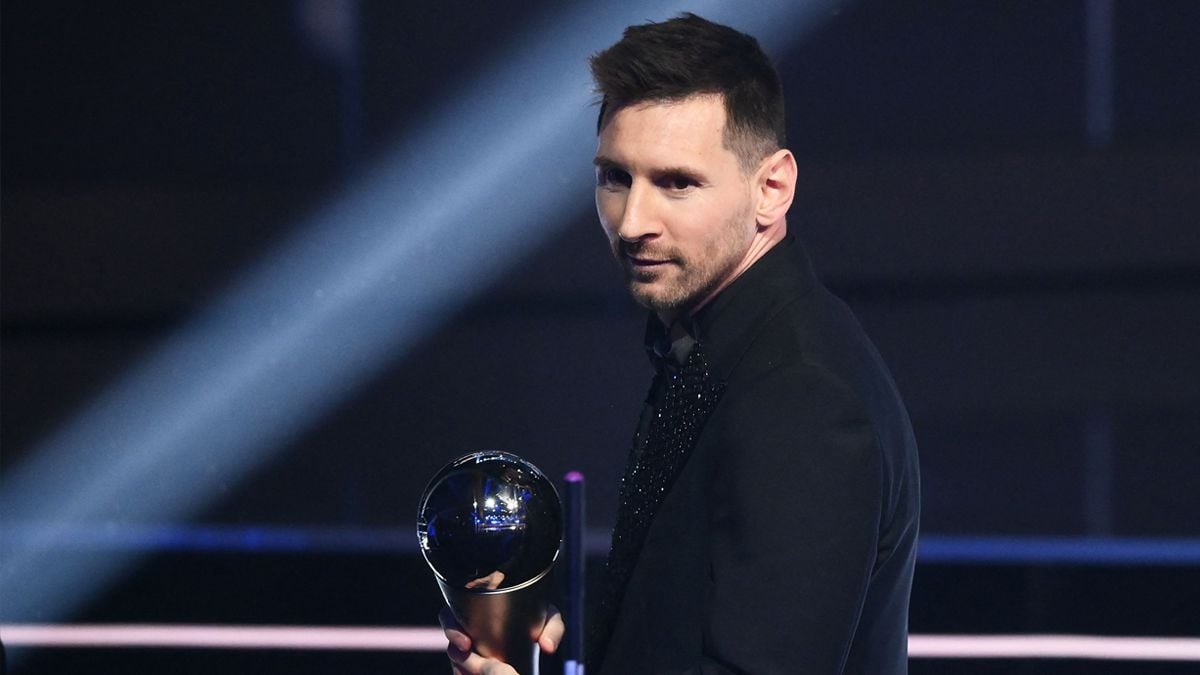 Leo Messi, ganador del 'The Best' 2022