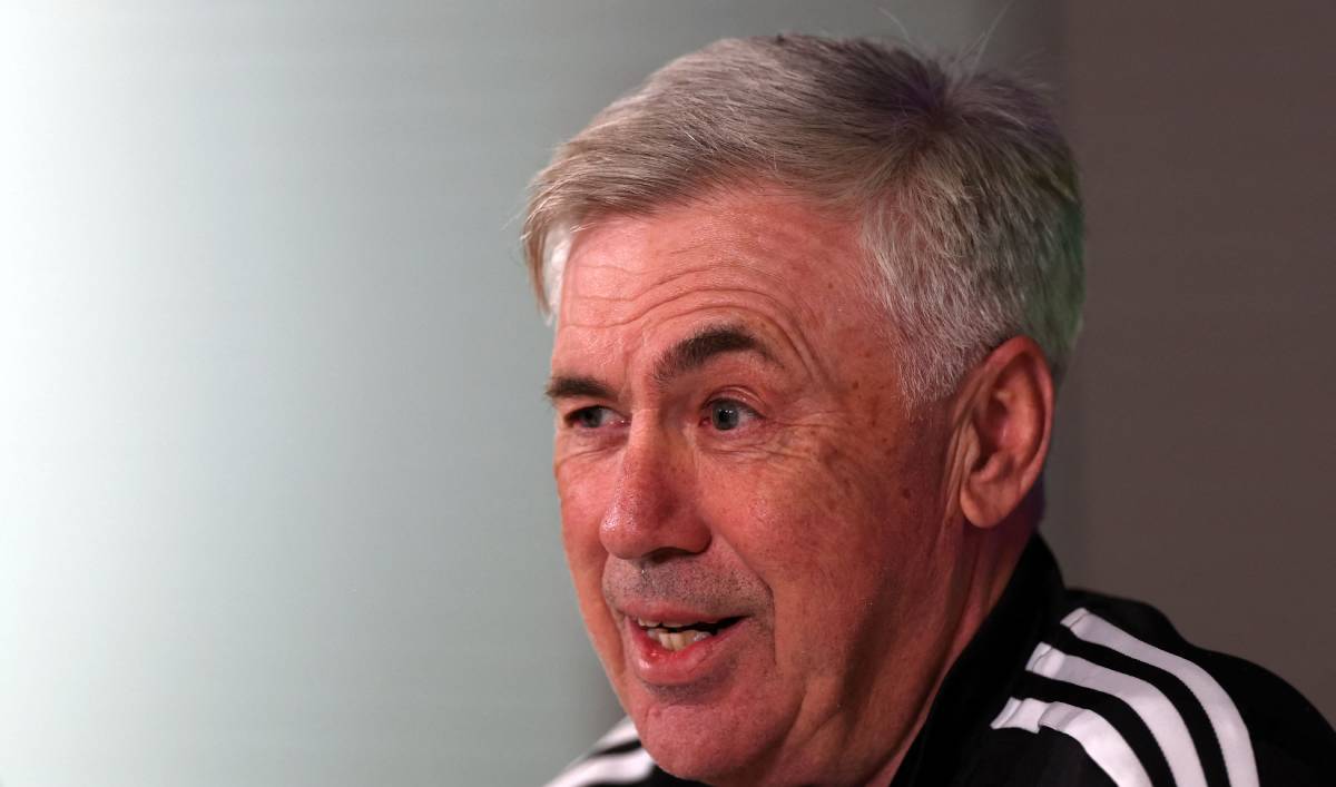 Ancelotti in a press conference