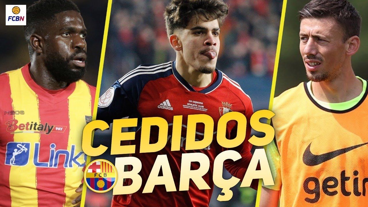 Umtiti, Abde y Lenglet, jugadores cedidos del FC Barcelona