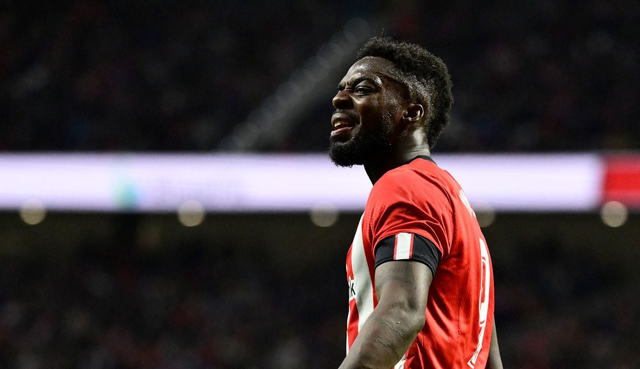 Iñaki Williams with Athletic