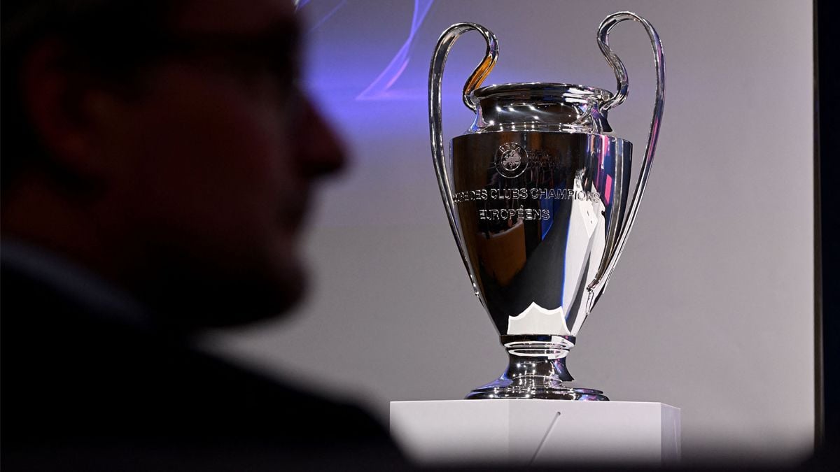 Trofeo de la UEFA Champions League, en un una imagen de archivo 