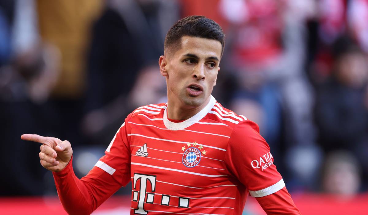 Cancelo, en un partido del Bayern