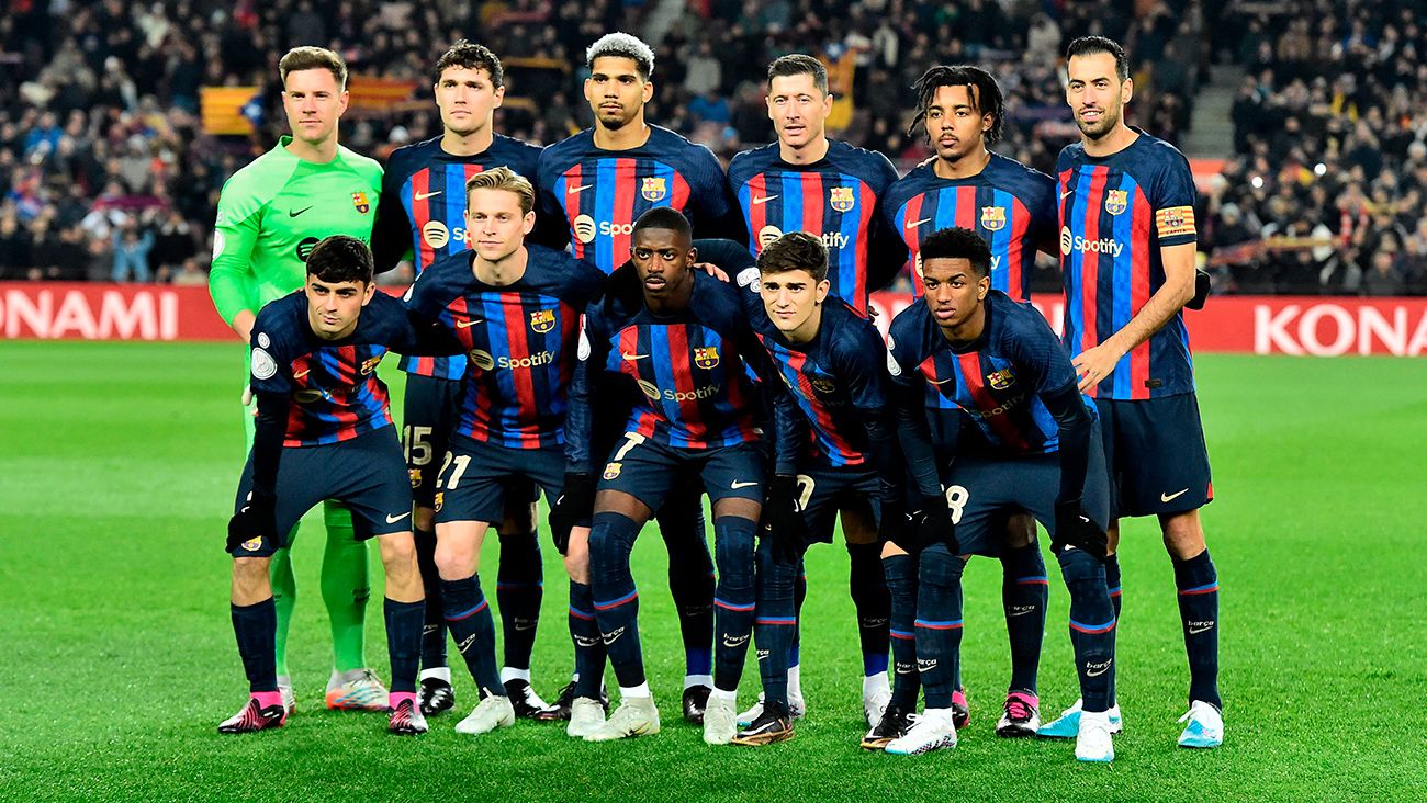 barça equipo gala