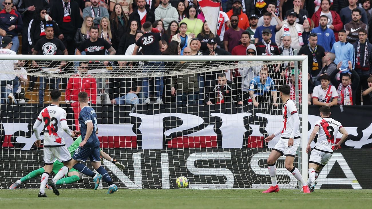 Los penaltis fueron decisivos en el Rayo Vallecano-Girona (2-2)