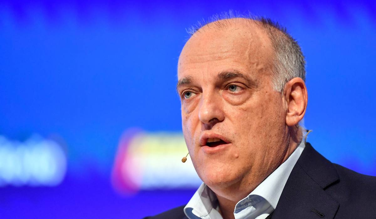 Javier Tebas, in a press conference