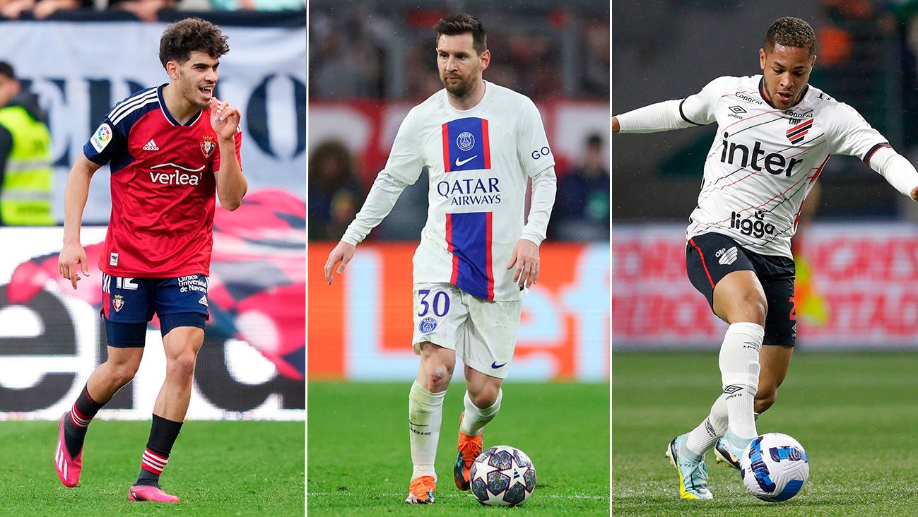 Abde, Messi y Vitor Roque, posibles refuerzos del Barça