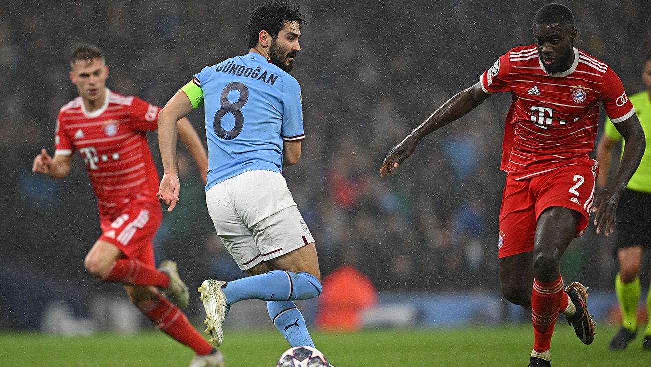 İlkay Gündoğan durante el City-Bayern (3-0)