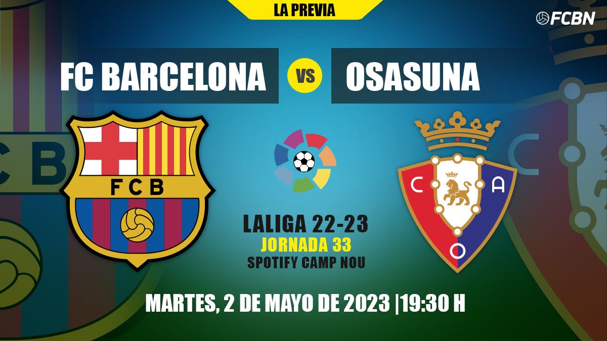 Previa del FC Barcelona vs Osasuna de LaLiga