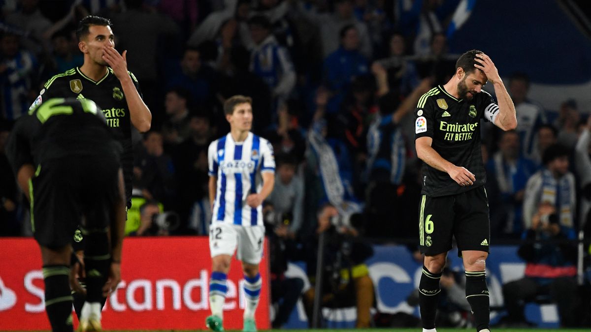 Nacho y Ceballos se lamentan en Anoeta