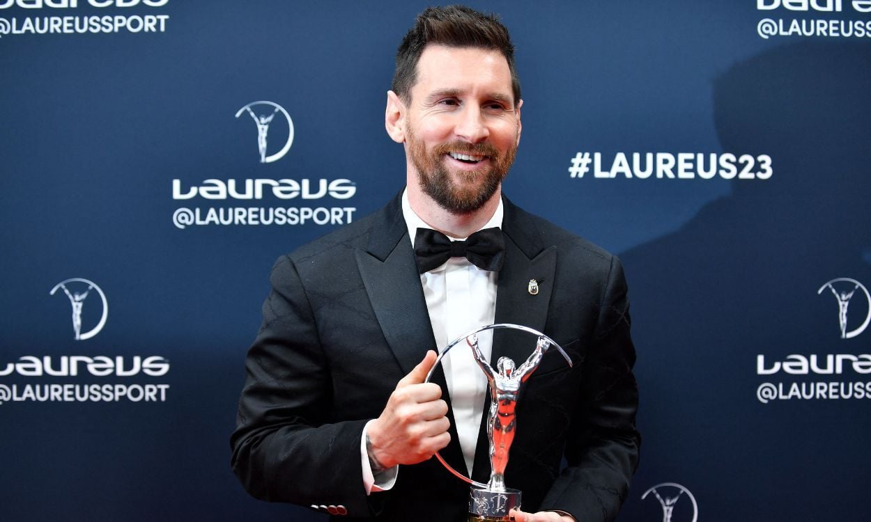 Leo Messi, ganador del Laureus al Mejor Deportista del Año