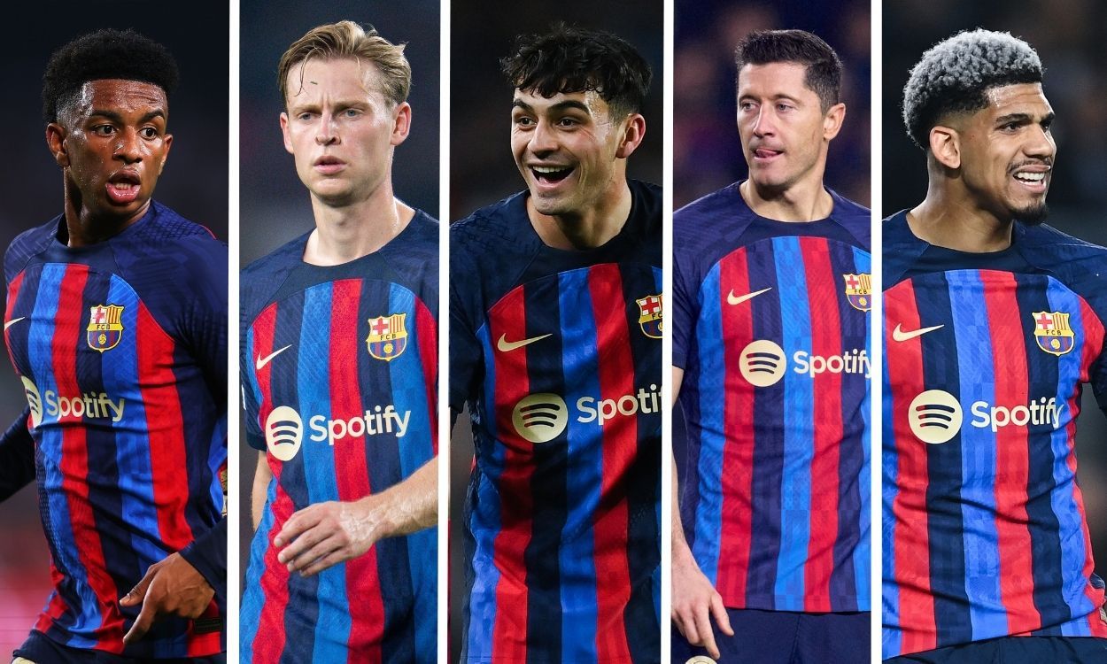 Los jugadores intocables del FC Barcelona