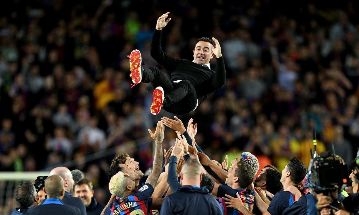 Xavi celebrates Barça's successes and promises a "very exciting" new season