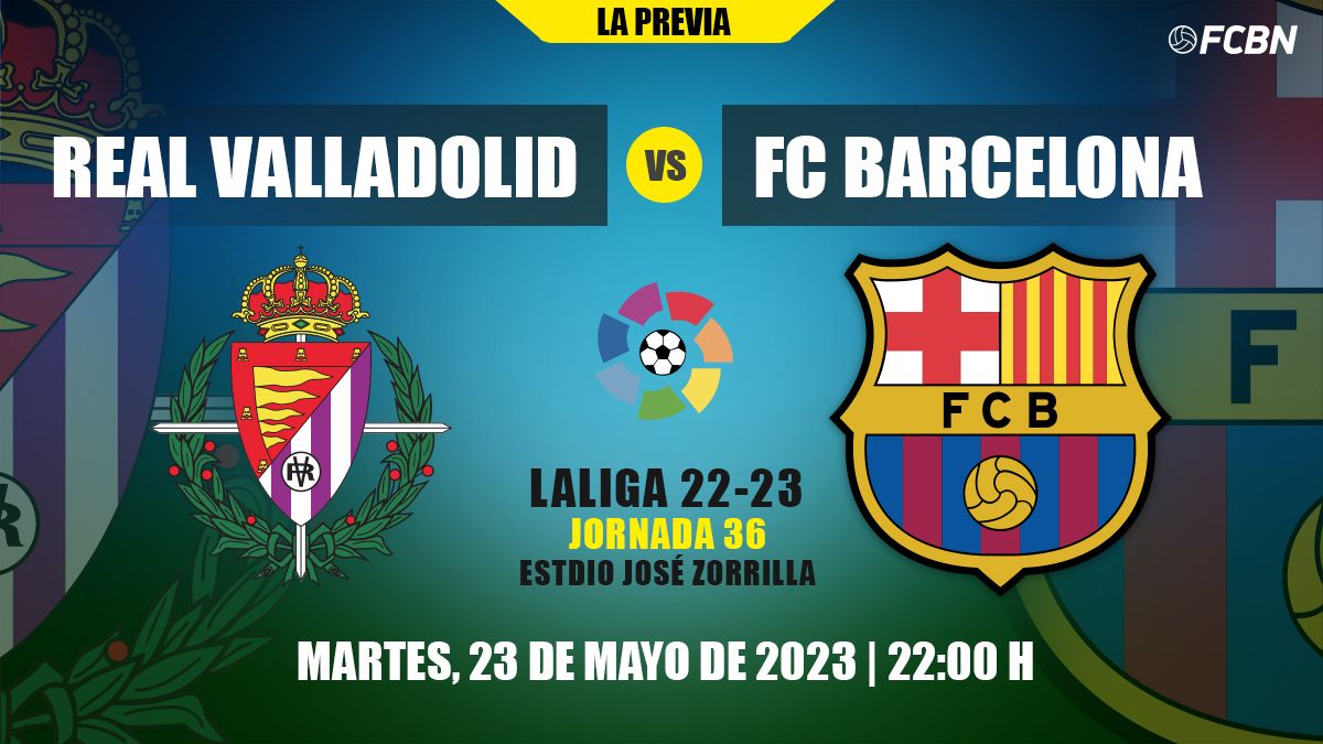 Previa del Valladolid vs FC Barcelona de LaLiga