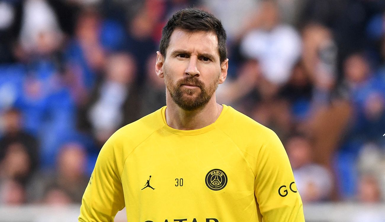 Messi with PSG