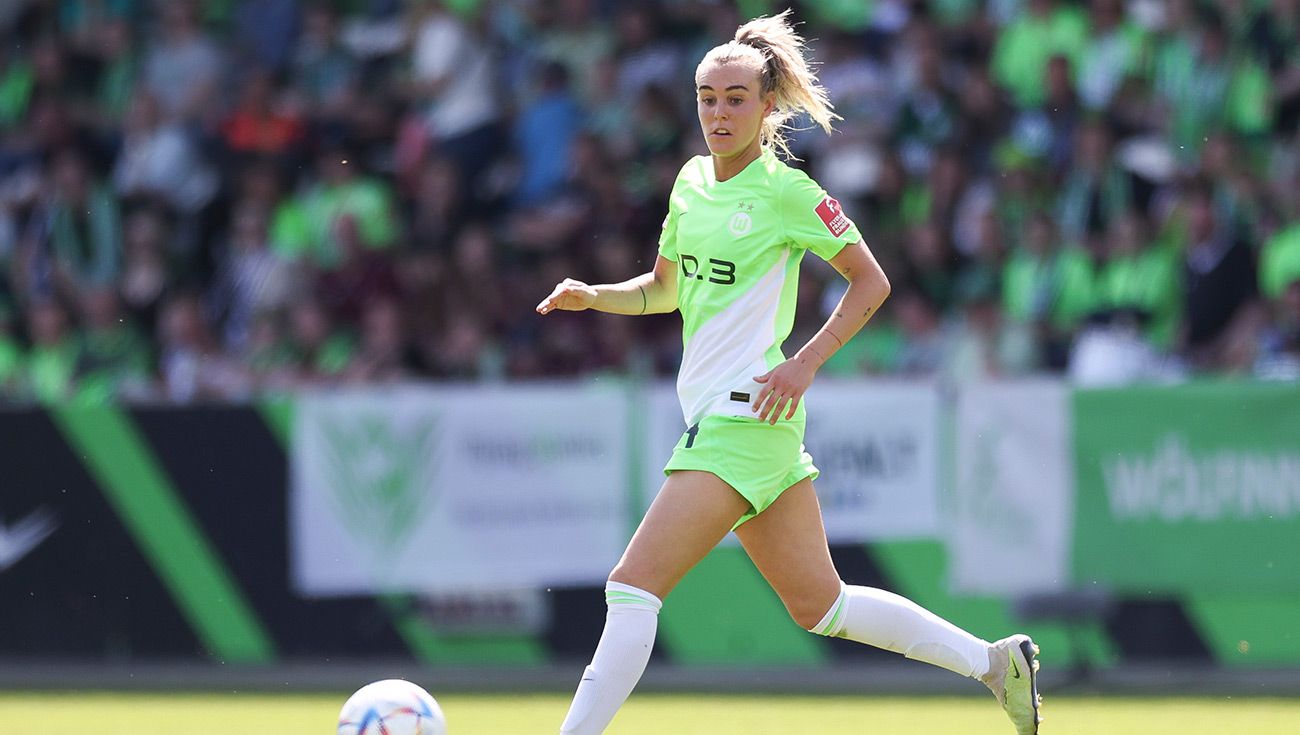 Jill Roord durante un partido