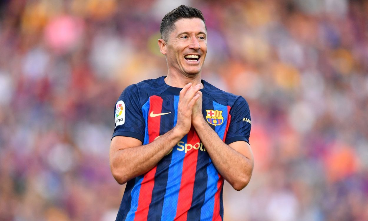 robert Lewandowski, jugador del FC Barcelona