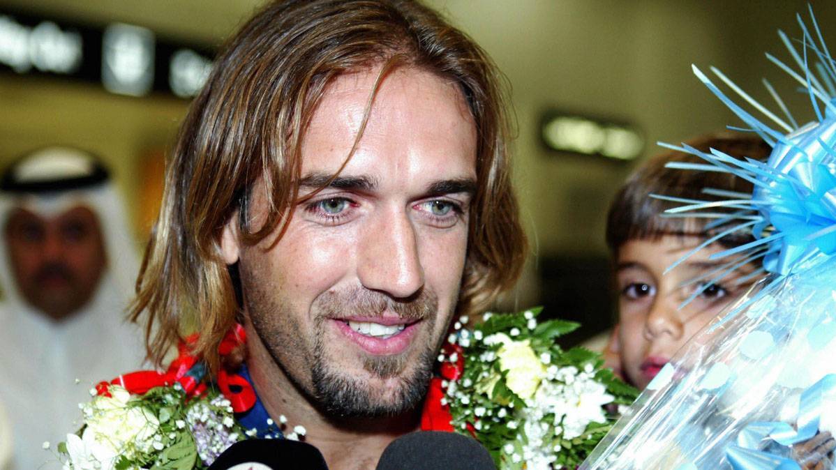 Gabriel Batistuta, in an image of archive