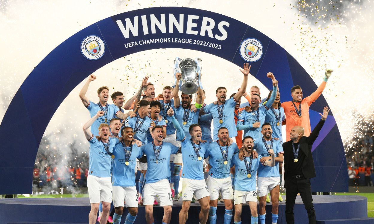 El Manchester City, campeón de la Champions League