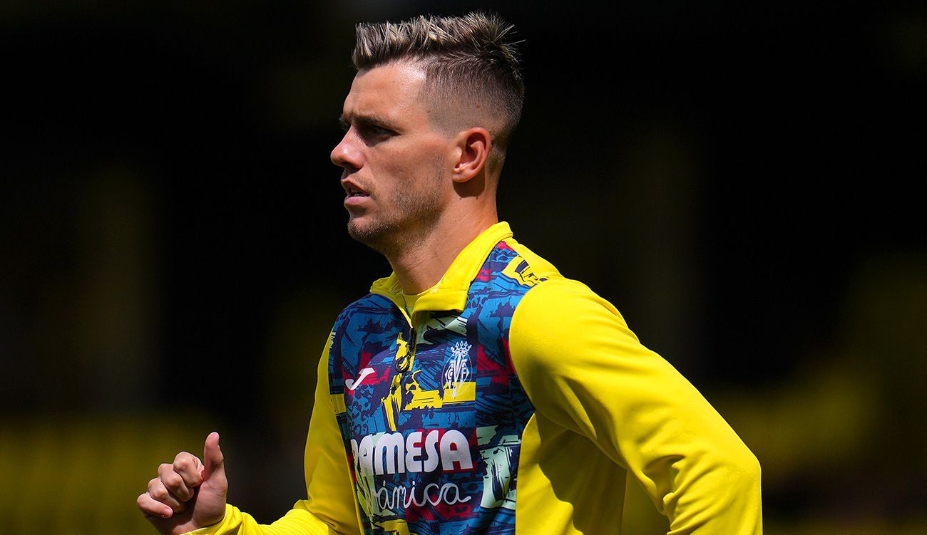 Giovani Lo Celso con el Villarreal