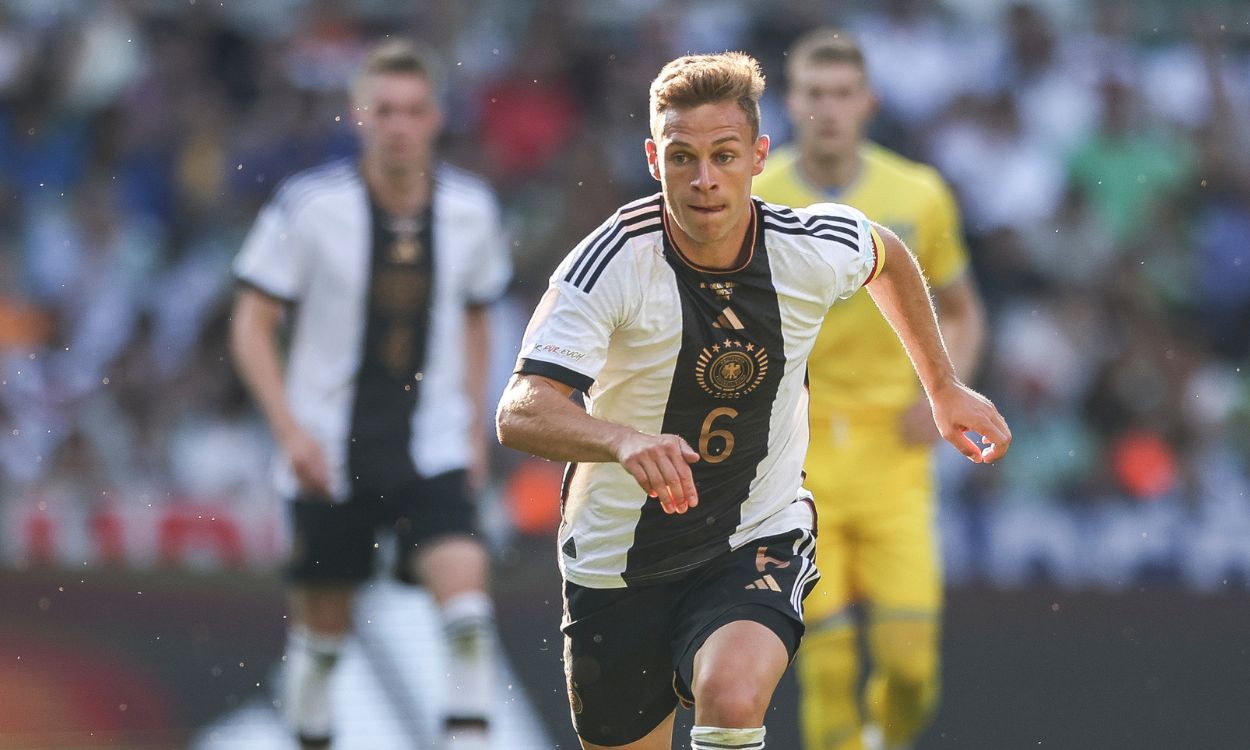 Joshua Kimmich, durante un partido con Alemania