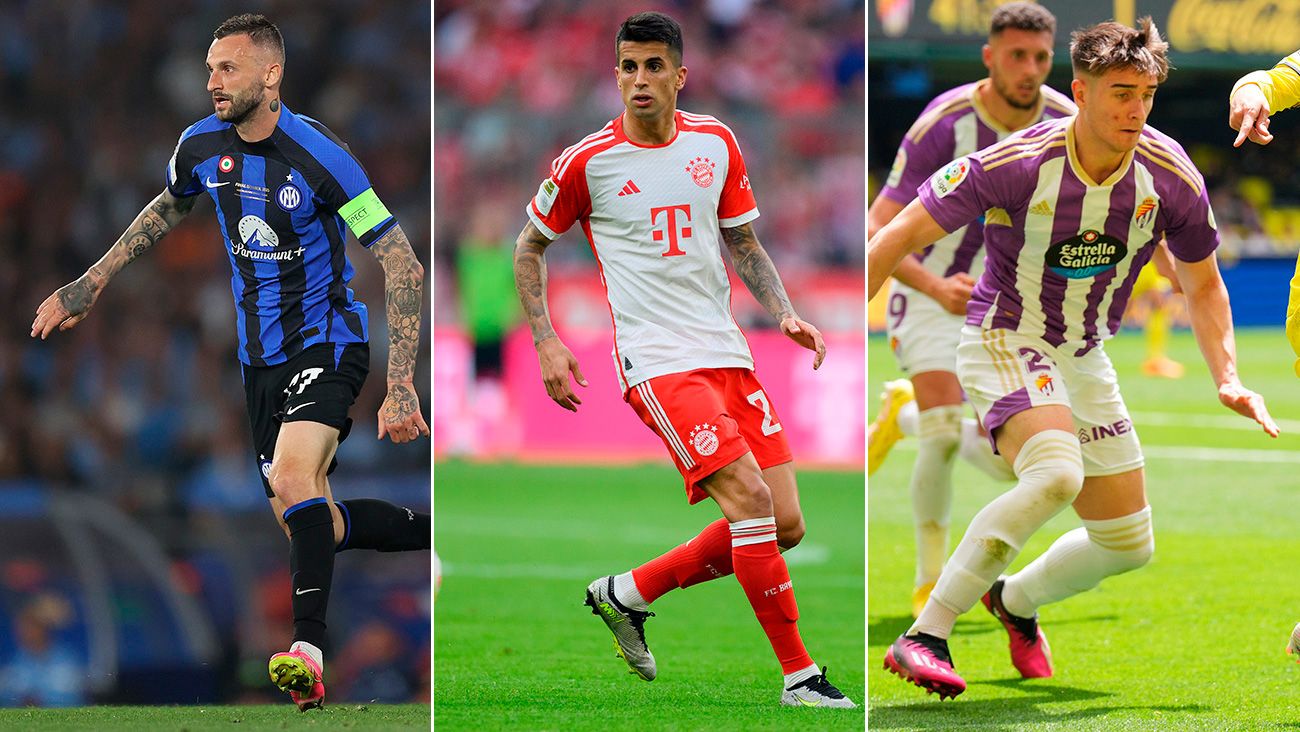 Brozovic, Cancelo and Fresneda