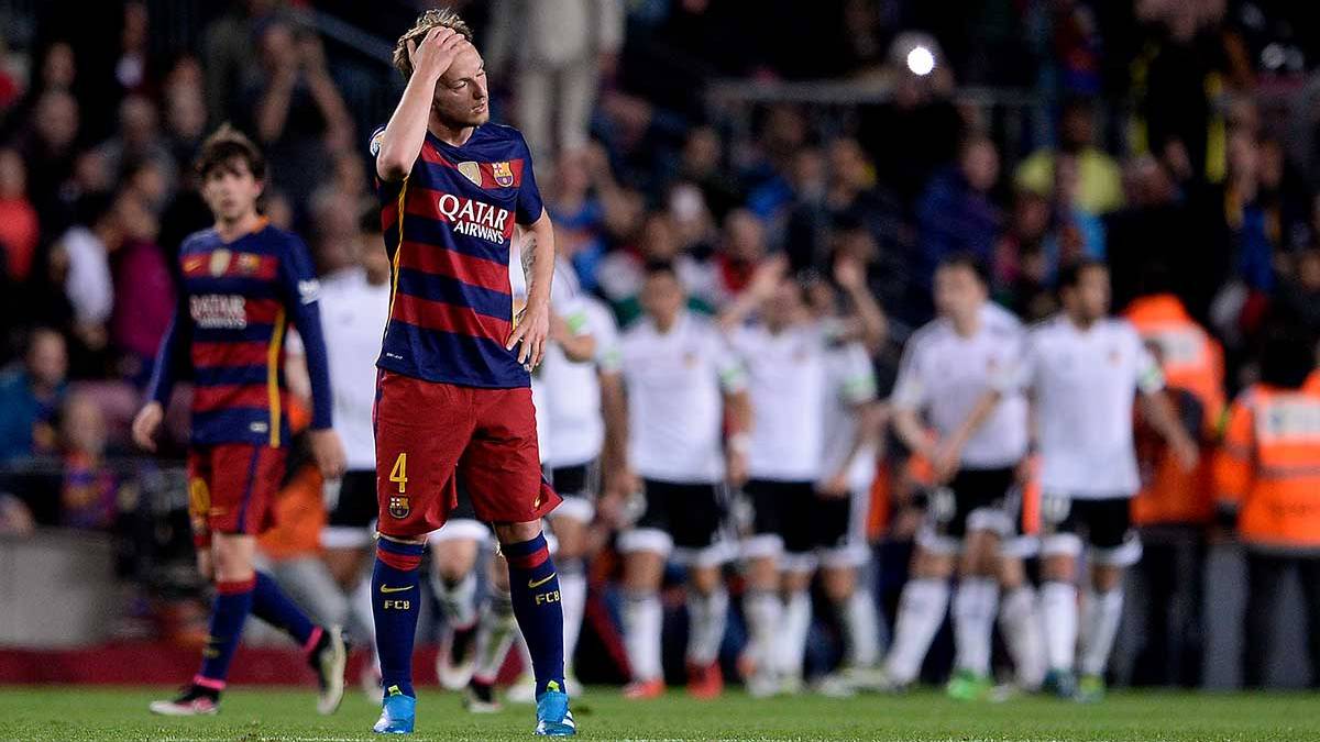 Ivan Rakitic, touched after the defeat in front of Valencia