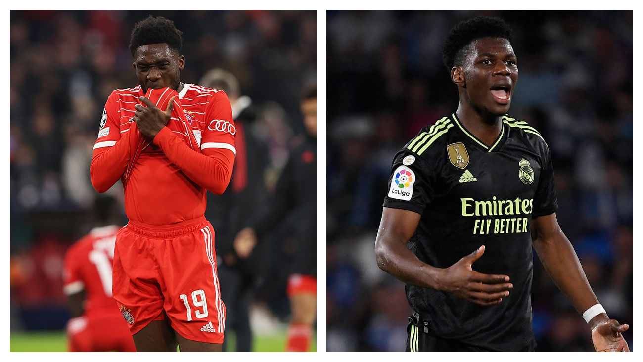 Davies del Bayern y Tchouaméni del Real Madrid