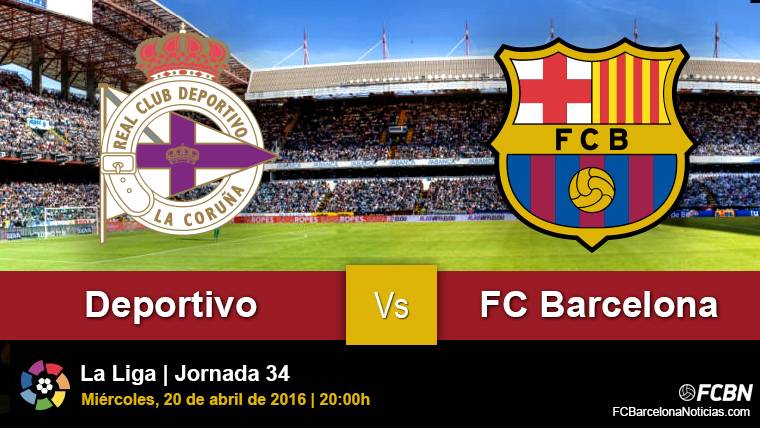 Previous of the Sportive of the Coruña-FC Barcelona