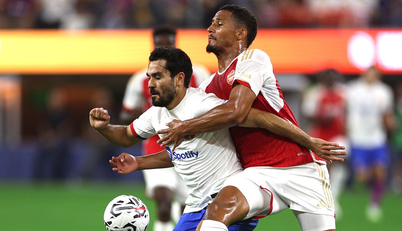 Gündogan contra el Arsenal