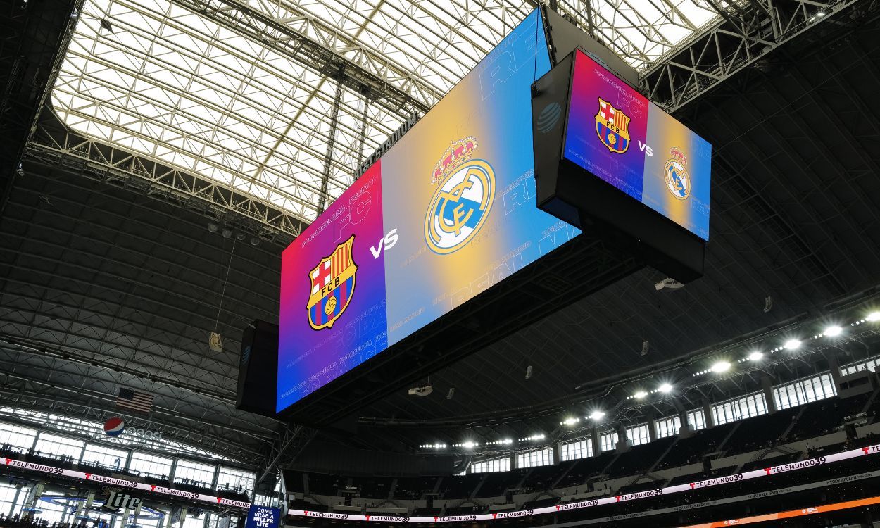 El AT&T Stadium antes del Barça vs Real Madrid