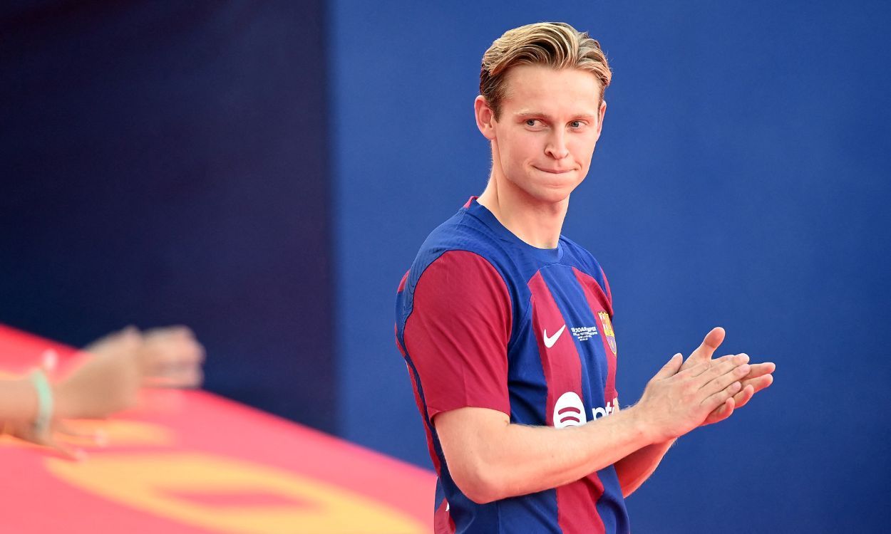Frenkie de Jong en el Joan Gamper Frenkie de Jong en el Joan Gamper