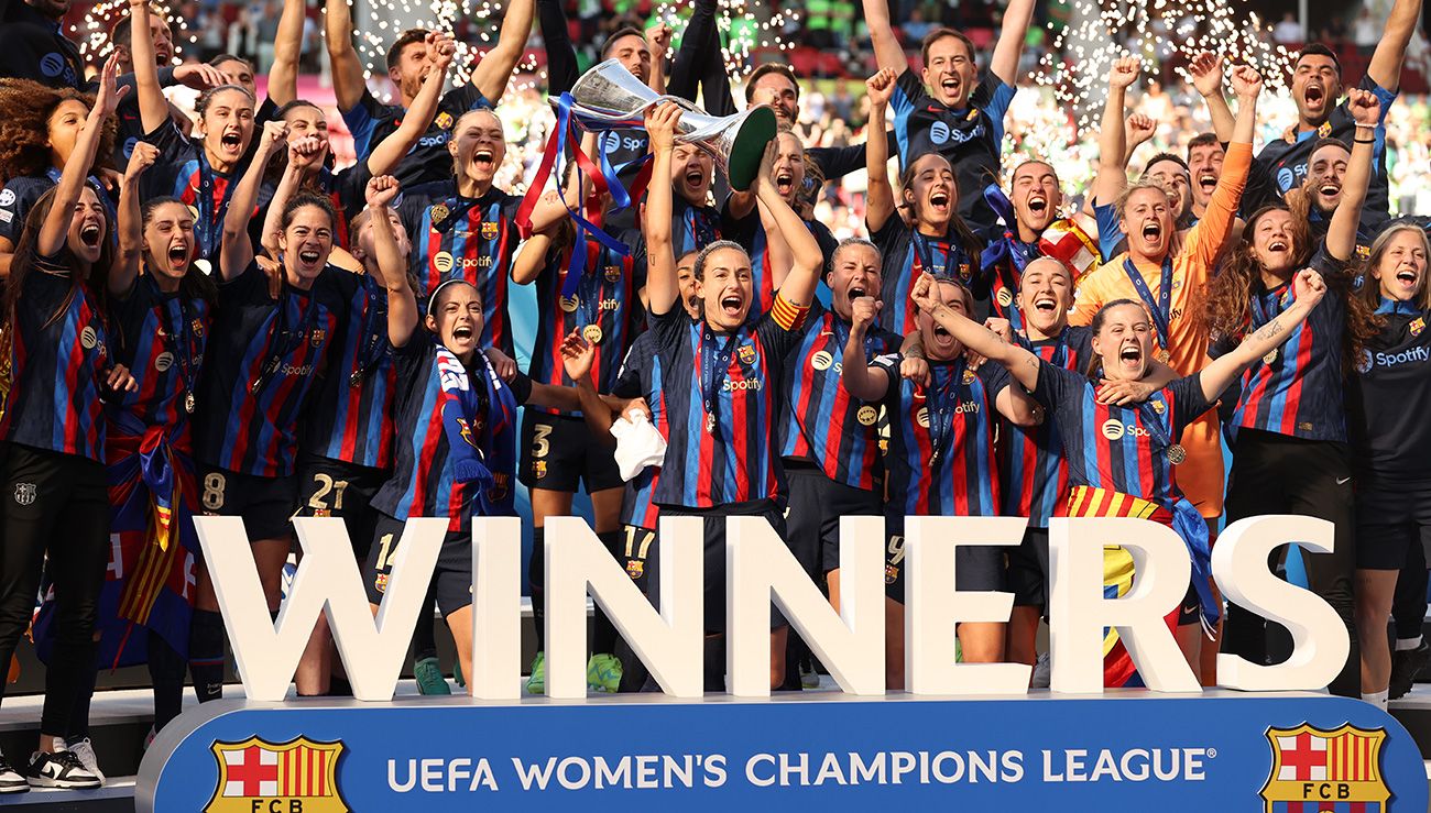 Jugadoras FCBarcelona Champions