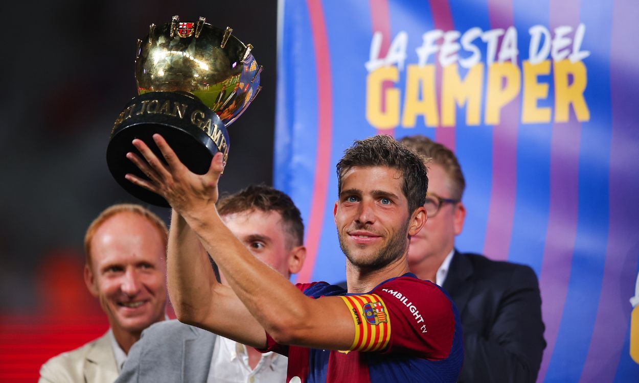 Sergi Roberto en el Joan Gamper