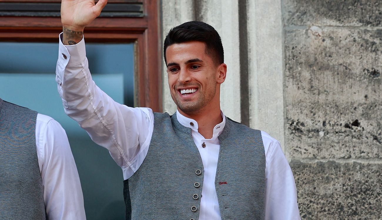 Joao Cancelo with Bayern