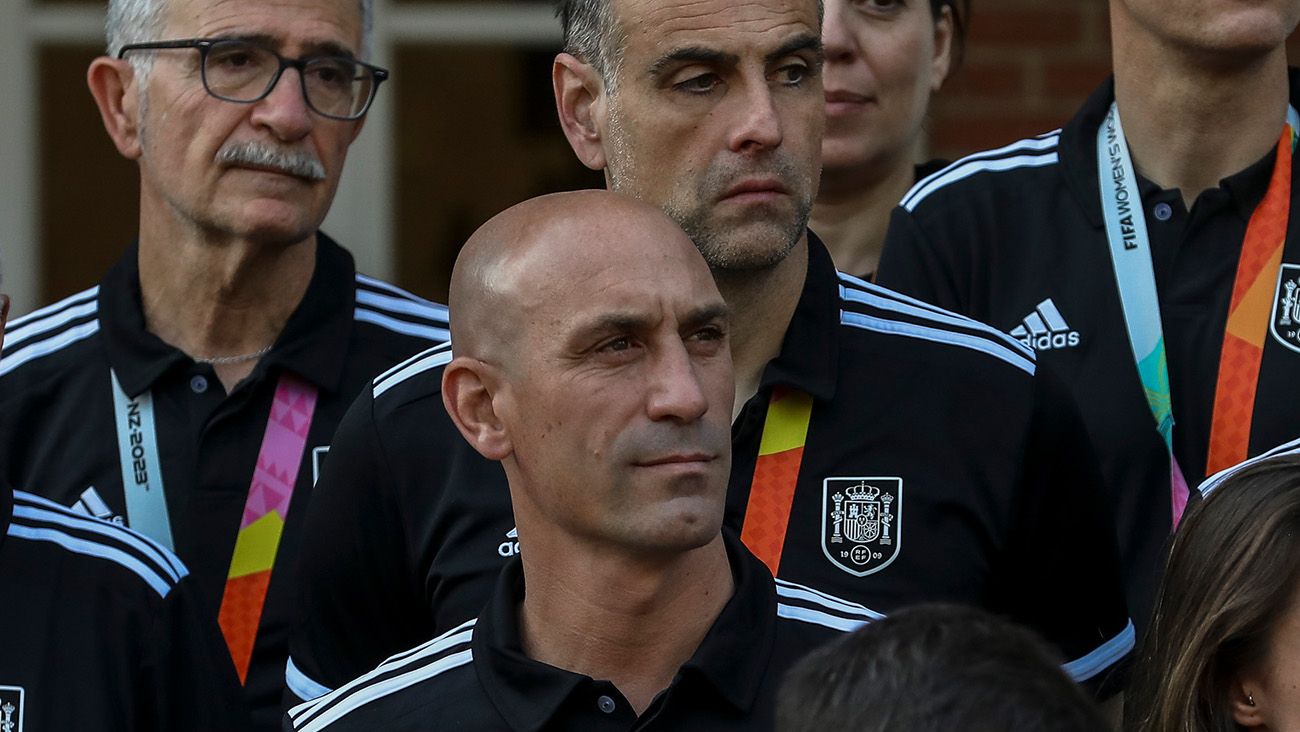 Luis Rubiales, President of the Royal Spanish Football Federation (RFEF)