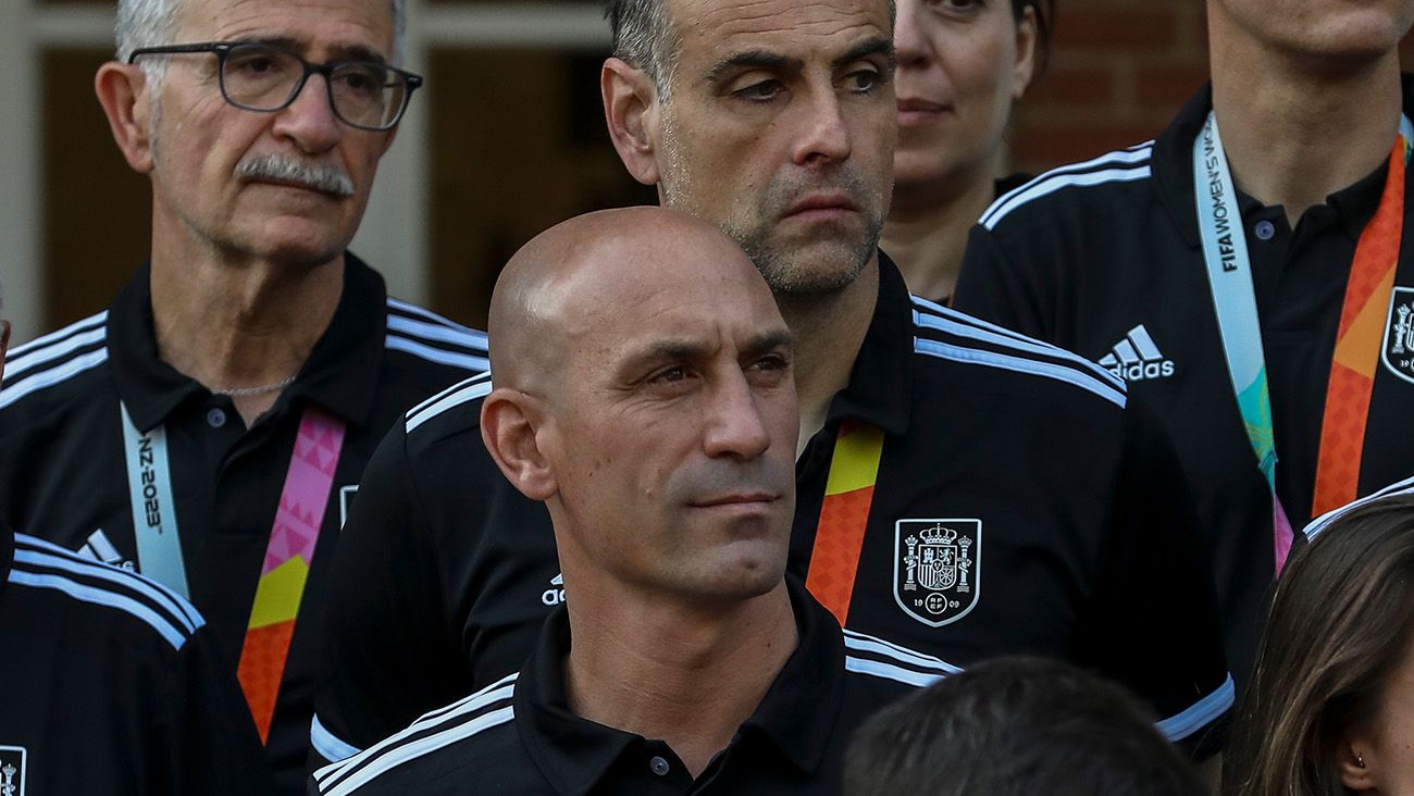 Luis Rubiales, presidente de la Real Federación Española de Fútbol (RFEF)