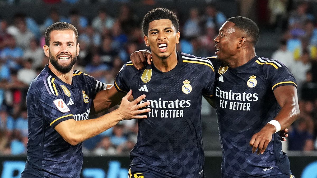 Jude Bellingham celebra un nuevo gol en LaLiga