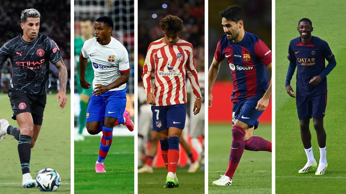 Protagonistas del mercado de fichajes del FC Barcelona