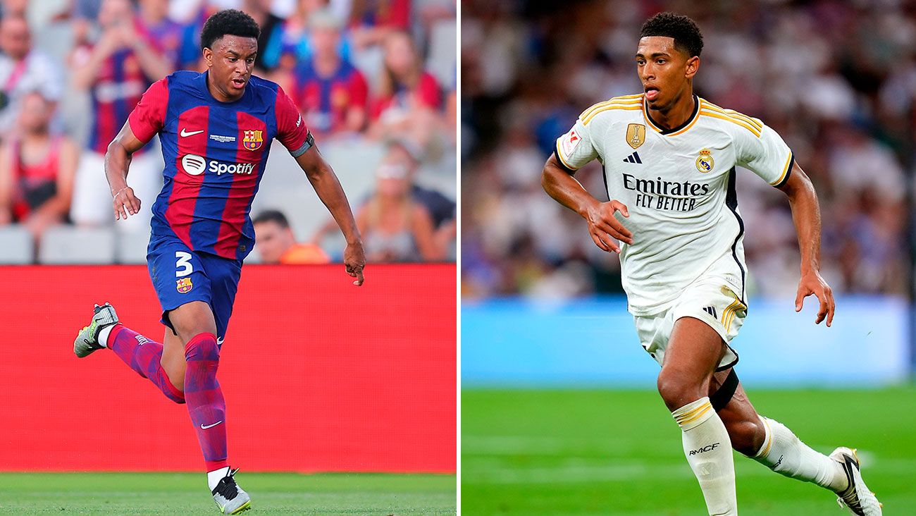 Balde y Jude Bellingham