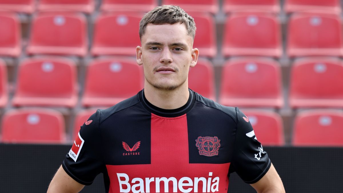 Florian Wirtz, jugador del Bayer Leverkusen