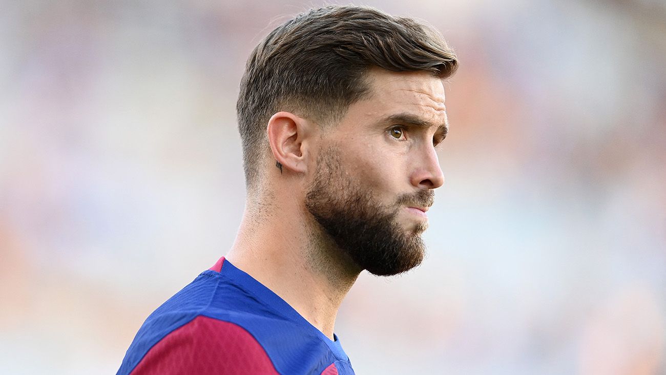 Iñigo Martínez durante el Trofeo Joan Gamper 2023