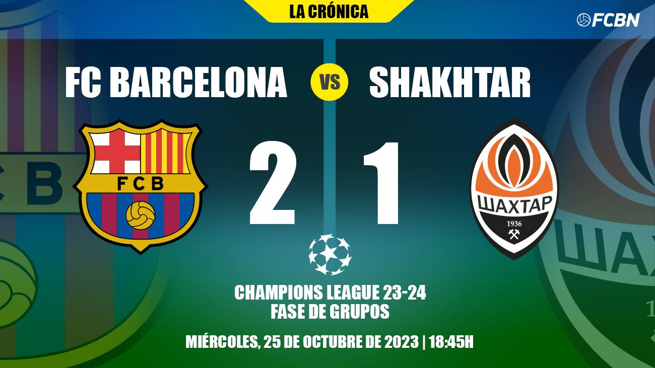 Cronica FCBarcelona Shakhtar