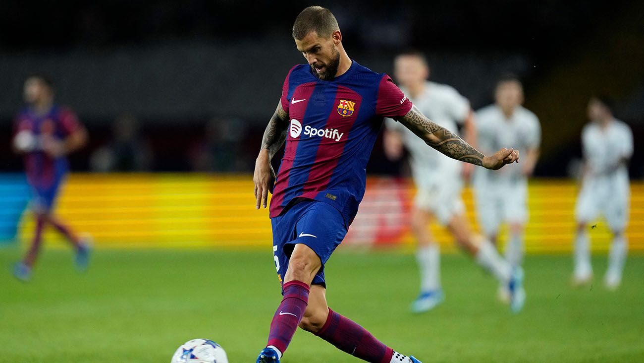 Iñigo Martínez during Barça-Shakhtar