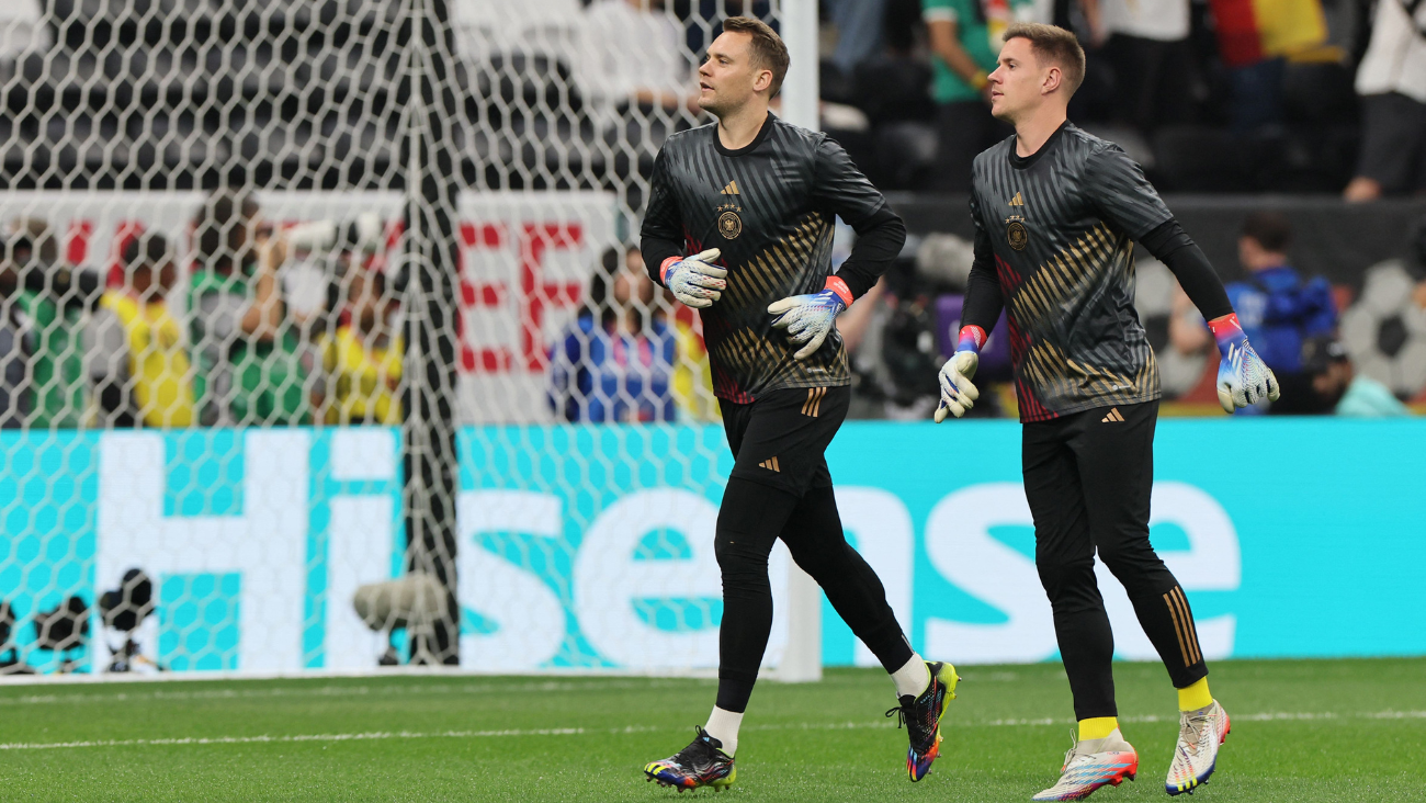 Manuel Neuer y Marc André Ter Stegen en la selección alemana