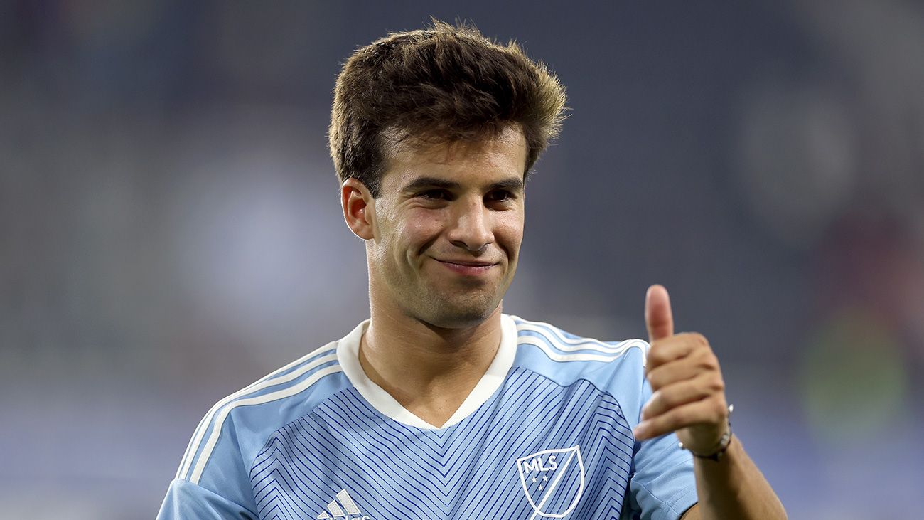 Riqui Puig durante el evento All Stars de la MLS