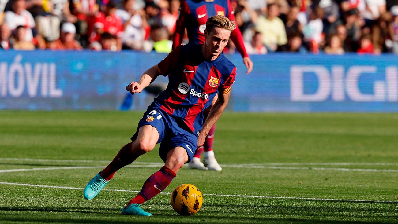 Frenkie De Jong ante el Rayo Vallecano