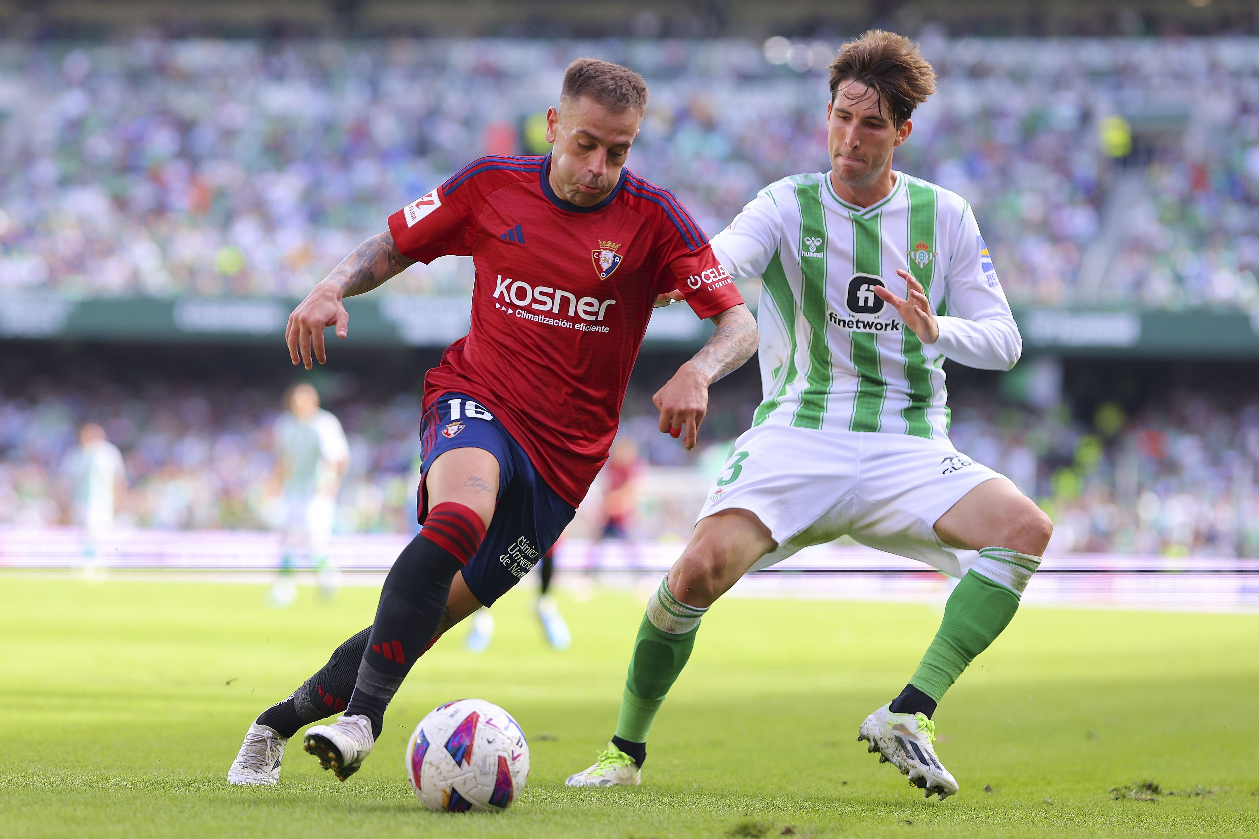 Juan Miranda, jugador del Real Betis
