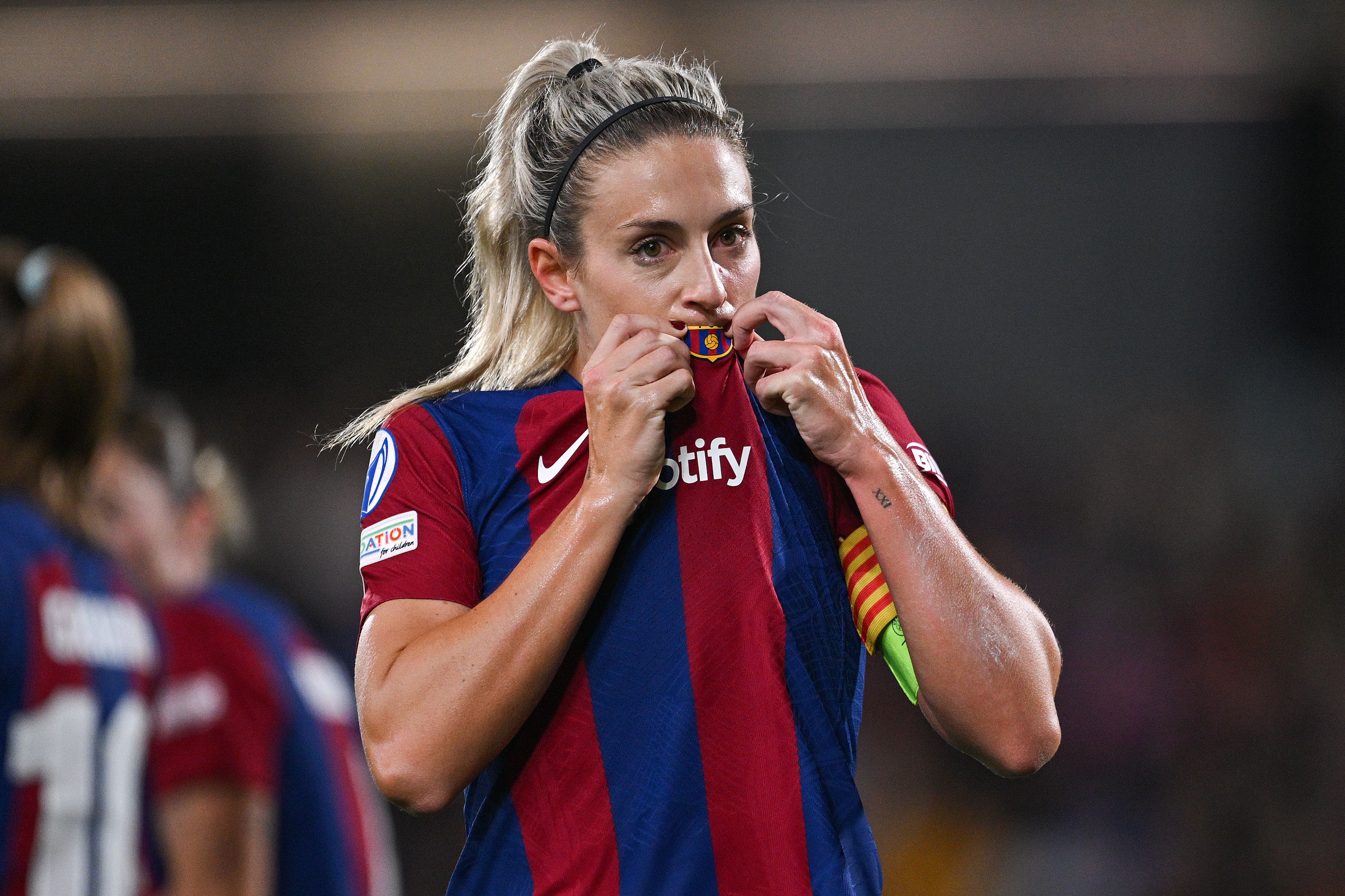 Alexia Putellas, jugadora del FC Barcelona femenino