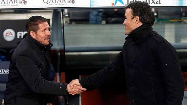 The trainer of the fc barcelona has won him six of the six meetings that has contested in front of the athletic of madrid of the cholo simeone